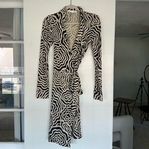 Diane Von Furstenberg Vintage Wrap Dress Cocktail Dress